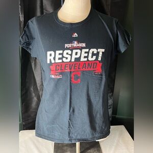 Cleveland post season t-shirt 2016 navy/black